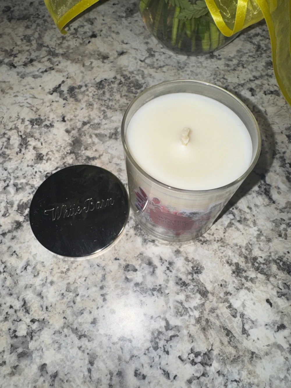 Bath & Body Works White Barn “Winter Berry Ice” Candle - Picture 2 of 2